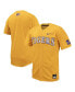 Фото #1 товара Men's Gold LSU Tigers Replica Full-Button Baseball Jersey