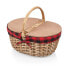 Фото #12 товара Country Red & Black Buffalo Plaid Picnic Basket