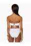 Фото #2 товара Ramy Brook 268160 Women's White Venice Bandeau Bikini Top Size M