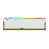 Фото #3 товара Память RAM Kingston FURY Beast White RGB 16 Гб DDR5 cl32