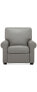 Orid 36" Leather Roll Arm Pushback Recliner, Created for Macy's