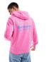 Фото #2 товара Nike graphic back print hoodie in pink