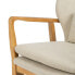 Фото #3 товара Кресло 67 x 73 x 84 cm Синтетическая ткань Бежевый Деревянный