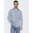ONLY & SONS Benny Reg Chambray long sleeve shirt
