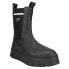 Фото #2 товара Puma Mayze Stack Round Toe Pull On Platform Chelsea Womens Black Casual Boots 3