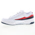 Фото #7 товара Fila T-1 Mid 1VT13037-150 Mens White Leather Lifestyle Sneakers Shoes 9
