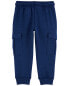 Toddler Pull-On Knit Cargo Pants 2T