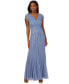 ფოტო #1 პროდუქტის Women's Beaded V-Neck Mermaid Dress