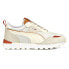 Фото #1 товара Puma Rider Fv Vacation Lace Up Mens Beige, Off White Sneakers Casual Shoes 3901