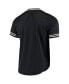 ფოტო #4 პროდუქტის Men's Black Austin FC Mesh V-Neck T-shirt