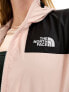 The North Face Sheru hooded jacket in pink and black