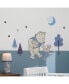 Disney Baby Forever Pooh Blue/Beige Bear Wall Decals by Lambs & Ivy