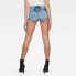 Фото #2 товара G-STAR Kafey Ultra Hot Raw Edge High waist denim shorts