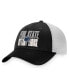 ფოტო #1 პროდუქტის Men's Black, White Penn State Nittany Lions Stockpile Trucker Snapback Hat