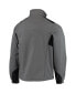 Men's Charcoal New York Giants Circle Softshell Fleece Full-Zip Jacket