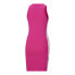 Puma Iconic T7 Artisan Sleeveless T-Shirt Dress Womens Pink Casual 62259625