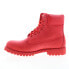 Фото #5 товара Lugz Convoy Fleece MCNVYFD-620 Mens Red Synthetic Casual Dress Boots 9.5