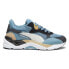 Фото #1 товара Puma Pl Trc Prevaze Lace Up Mens Blue Sneakers Casual Shoes 30791401