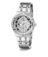 Фото #2 товара Guess Damen Armbanduhr Allara Multifunktion skeleton Silber GW0604L1