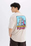 Фото #1 товара Футболка Defacto Keith Haring Comfort Fit Bisiklet Yaka Baskılı Короткими рукавами