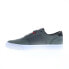Фото #5 товара DC Teknic ADYS300763-XSKR Mens Gray Suede Skate Inspired Sneakers Shoes