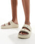 Фото #4 товара Crocs Unisex Classic cozzzy sandal in mushroom