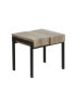 Фото #2 товара 20" H Manufactured Wood, Metal and Iron Side Table