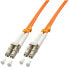 Фото #1 товара Lindy 3m LC-LC OM2 50/125 Fibre Optic Patch Cable, 3 m, OM2, LC, LC