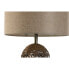 Фото #5 товара Настольная лампа Home ESPRIT Коричневый Бежевый Позолоченный 50 W 220 V 33 x 33 x 56 cm