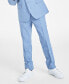 ფოტო #5 პროდუქტის Big Boys Classic Fit Machine Washable Linen Dress Pants