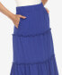 ფოტო #3 პროდუქტის Women's Tiered Maxi Skirt