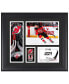 Фото #1 товара Jesper Bratt New Jersey Devils Framed 15" x 17" Player Collage with a Piece of Game-Used Puck