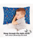 Фото #6 товара Jumbo Toddler Pillow with Pillowcase, 14X20 Soft Organic Toddler Pillows for Sleeping, Kids Travel Pillow