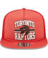 Фото #3 товара Men's Red Toronto Raptors Logo A-Frame 9Fifty Trucker Snapback Hat