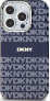 DKNY DKNY DKHMP15XHRHSEB iPhone 15 Pro Max 6.7" niebieski/blue hardcase IML Mono & Stripe MagSafe