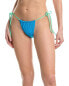 Фото #1 товара Vyb Dia Tanga String Bikini Bottom Women's Blue L