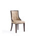 Фото #3 товара Fifth Avenue 2-Piece Beech Wood Faux Leather Upholstered Dining Chair Set
