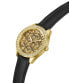 Фото #3 товара Guess Damen Armbanduhr G Gloss schwarz, gold 36 mm GW0608L2