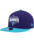 Фото #2 товара Men's Purple, Teal Greensboro Swarm 2022-23 NBA G League Draft 9FIFTY Snapback Hat