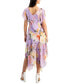 Фото #2 товара Women's Chiffon Flowy A-Line Midi Dress