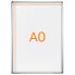 Фото #8 товара Рамка для постера NOBO Premium Plus A0 - Антибликовая и стойкая к погодным условиям, с защитой из ПВХ, А0.