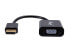 Фото #2 товара Аксессуар Rosewill Конвертер видеосигнала DisplayPort to VGA CL-AD-DP2VGA-6-BK 6" Black