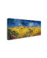 Фото #2 товара Vincent van Gogh 'Wheatfield with Crows' Canvas Art - 47" x 24" x 2"