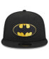 Men's Black Batman Logo Trucker 9FIFTY Snapback Hat