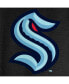 Фото #5 товара Men's Black Seattle Kraken Primary Logo Quarter-Zip Pullover Fleece Jacket