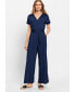 ფოტო #3 პროდუქტის Women's Anna Fit Wide Leg Jumpsuit