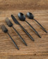 Фото #2 товара Gaze Black Satin 20-Piece Flatware Set, Service for 4