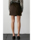 Фото #5 товара Women's Jamey Wool Blend Mini Wrap Skirt