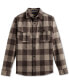 Фото #1 товара Men's Scout Button-Front Long Sleeve Shirt Jacket