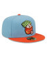 Men's Light Blue Montgomery Biscuits Montgomery Kimchi Theme Night 59FIFTY Fitted Hat